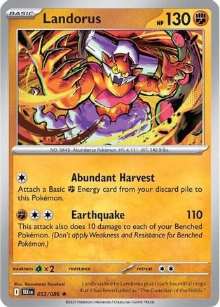 Landorus (BLK-053) (Holofoil)