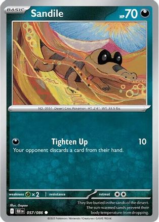 Sandile (BLK-057) (Reverse Holofoil)