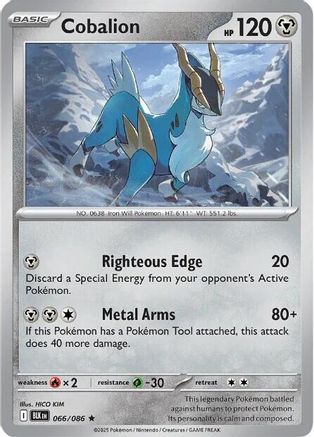 Cobalion (BLK-066) (Holofoil)