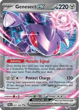 Genesect ex (BLK-067) (Holofoil)