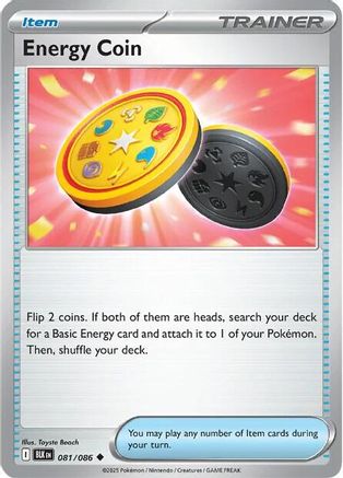 Energy Coin (BLK-081) (Reverse Holofoil)