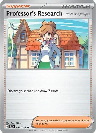 Professor's Research (BLK-085) (Reverse Holofoil)
