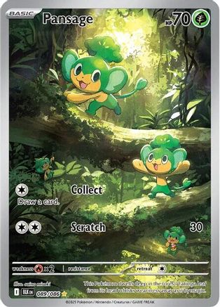 Pansage (BLK-089) (Holofoil)