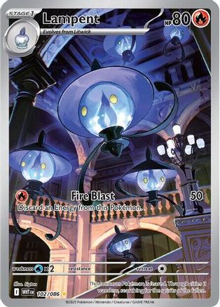 Lampent (WHT-102) (Holofoil)