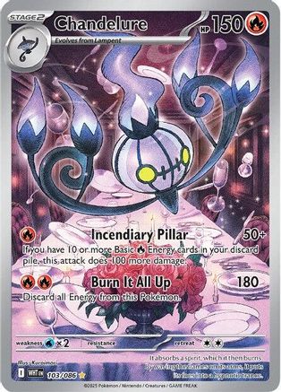 Chandelure (WHT-103) (Holofoil)