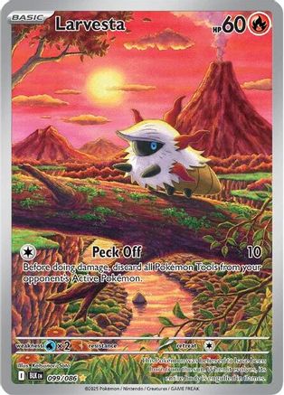 Larvesta (BLK-099) (Holofoil)