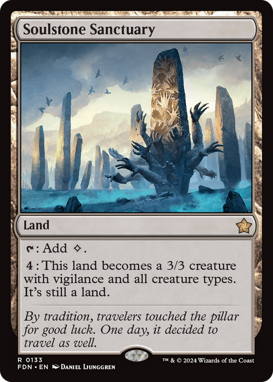 Soulstone Sanctuary (FDN-133) (Foil)