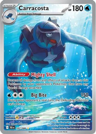 Carracosta (BLK-107) (Holofoil)