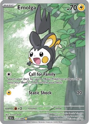 Emolga (BLK-112) (Holofoil)