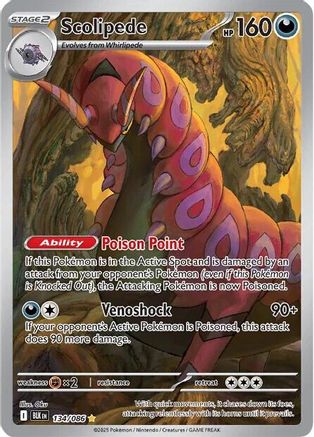 Scolipede (BLK-134) (Holofoil)