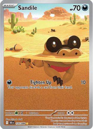 Sandile (BLK-135) (Holofoil)
