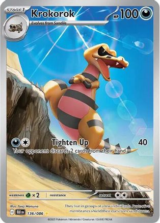 Krokorok (BLK-136) (Holofoil)