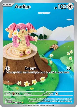 Audino (BLK-151) (Holofoil)