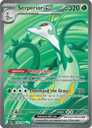 Serperior ex (BLK-156) (Holofoil)