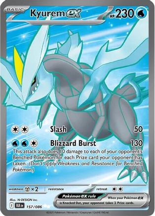 Kyurem ex (BLK-157) (Holofoil)