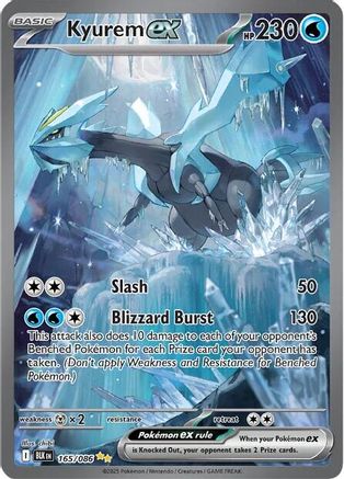Kyurem ex (BLK-165) (Holofoil)