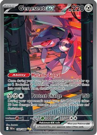 Genesect ex (BLK-169) (Holofoil)