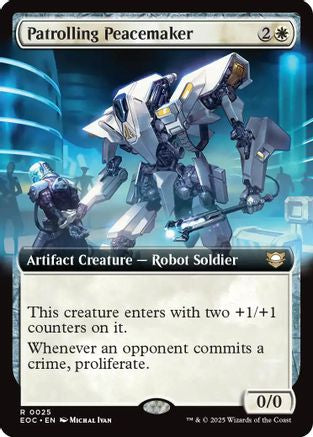 Patrolling Peacemaker (Extended Art) (EOC-025)