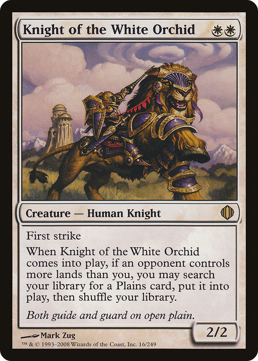 Knight of the White Orchid (ALA-016) (Foil)