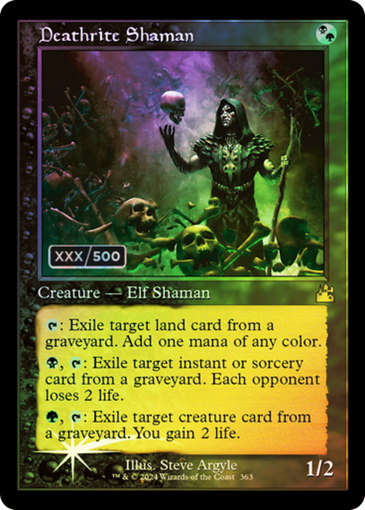 Deathrite Shaman (RVR-363Z) (Foil) (Serialized)
