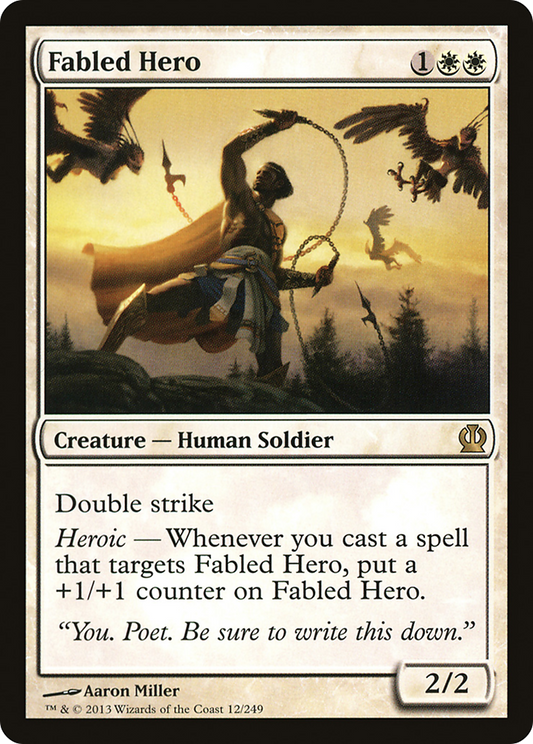 Fabled Hero (THS-012) (Foil)