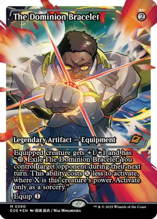 The Dominion Bracelet (Showcase) (Fracture Foil) (EOE-390)