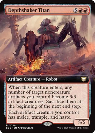Depthshaker Titan (Extended Art) (EOC-029)