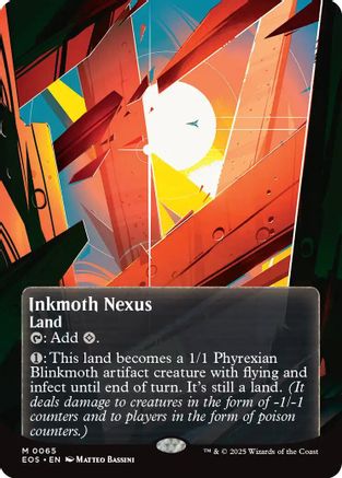 Inkmoth Nexus (0065) (Borderless) (EOS-065) (Foil)