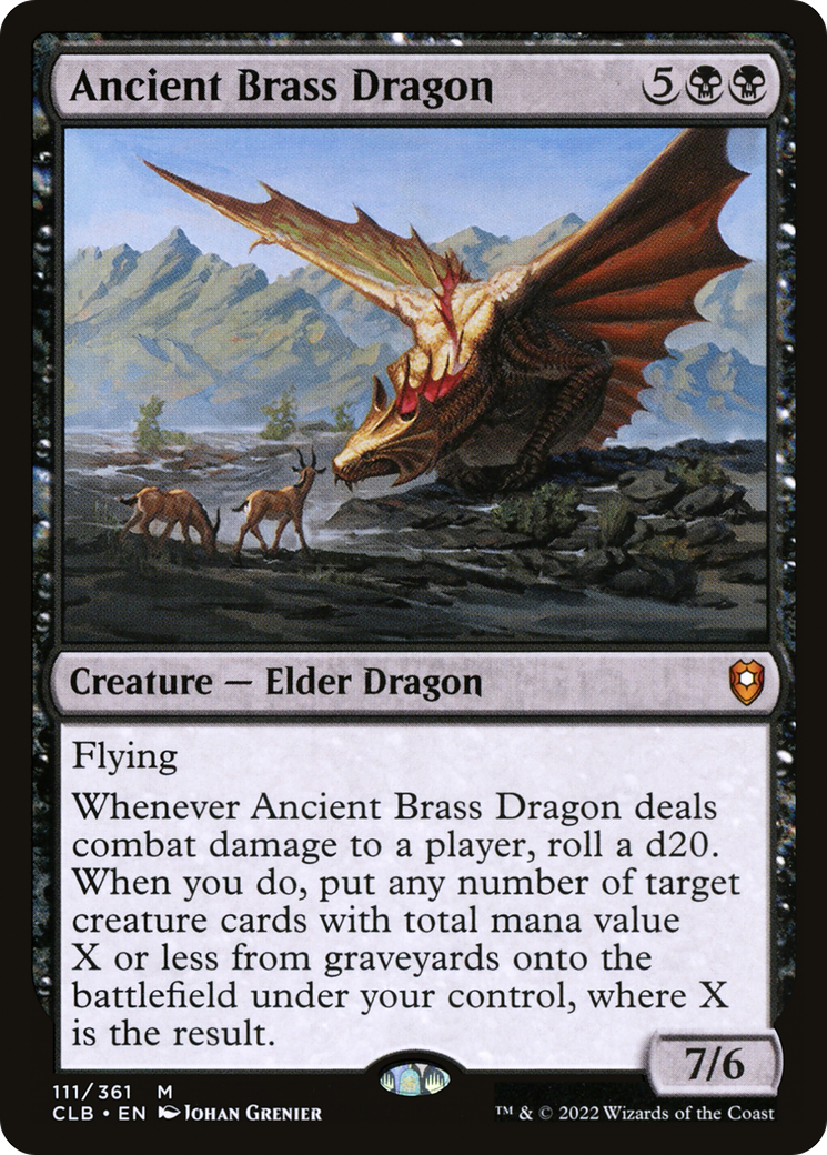 Ancient Brass Dragon (CLB-111)