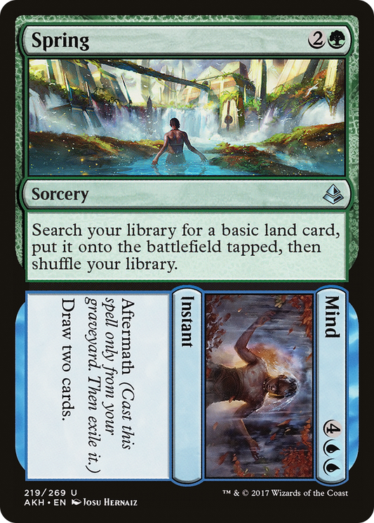 Spring // Mind (AKH-219) (Foil)