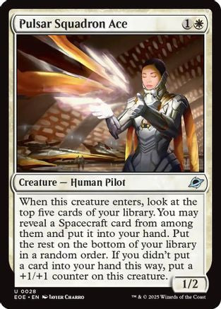 Pulsar Squadron Ace (EOE-028) (Foil)