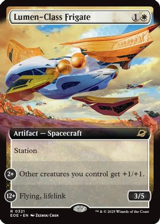 Lumen-Class Frigate (Extended Art) (EOE-321) (Foil)