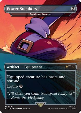 Power Sneakers - Lightning Greaves (SLD-2099)