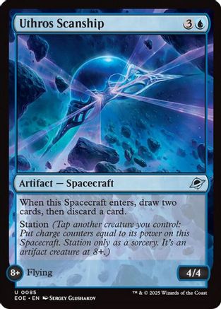 Uthros Scanship (EOE-085) (Foil)