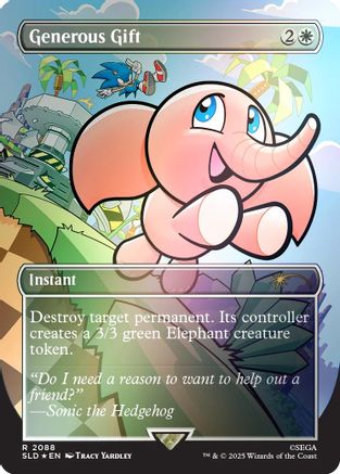 Generous Gift (2088) (Rainbow Foil) (SLD-2088)