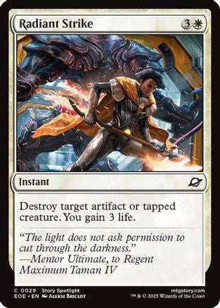 Radiant Strike (EOE-029) (Foil)