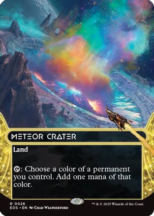 Meteor Crater (0026) (Borderless) (EOS-026)