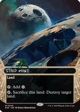 Strip Mine (0040) (Borderless) (EOS-040) (Foil)