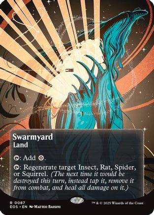 Swarmyard (0087) (Borderless) (EOS-087) (Foil)