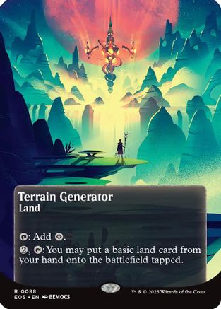 Terrain Generator (0088) (Borderless) (EOS-088) (Foil)
