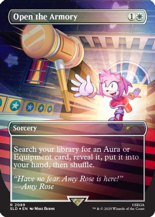 Open the Armory (2089) (Rainbow Foil) (SLD-2089)