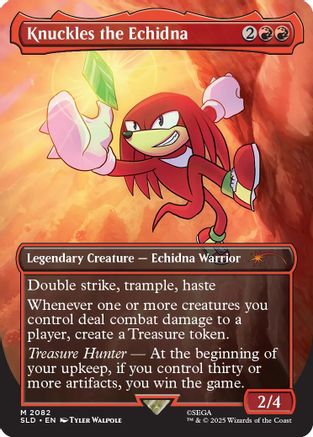 Knuckles the Echidna (SLD-2082)