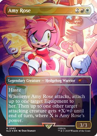 Amy Rose (Rainbow Foil) (SLD-2083)