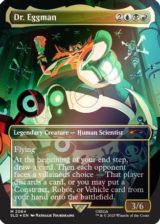 Dr. Eggman (Rainbow Foil) (SLD-2084)