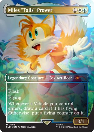Miles "Tails" Prower (Rainbow Foil) (SLD-2085)
