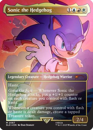 Sonic the Hedgehog (Rainbow Foil) (SLD-2087)