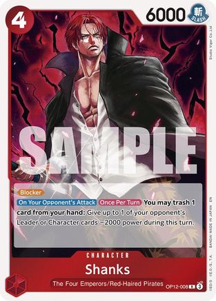 Shanks (008) (OP12-008) (Foil)