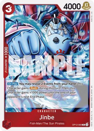 Jinbe (OP12-009) (Foil)