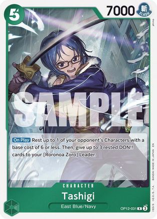Tashigi (OP12-031) (Foil)