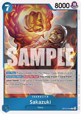 Sakazuki (OP12-044) (Foil)
